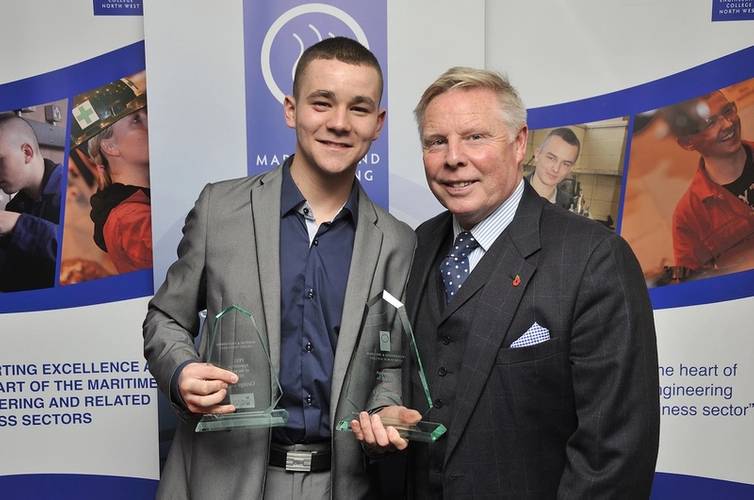 George Day, from Peel Ports, was named overall Apprentice of the Year and also Peel Apprentice of the Year, alongside Sammy Lee