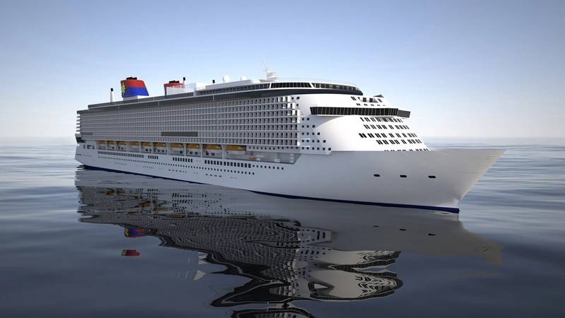 “Global Class” cruise vessel (Image: Evac)