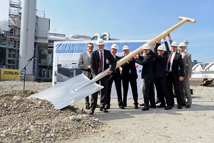 The groundbreaking ceremony at Plant 1 in Friedrichshafen marked the start of construction work on a new R&D test stand facility for Tognum subsidiary MTU Friedrichshafen.