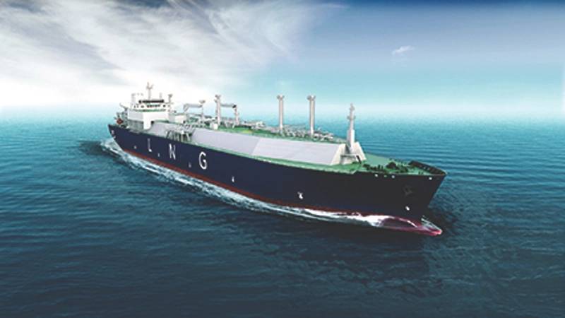 GTT’s NO96 Max technology offers an optimized compromise between low boil-off and system strength for better thermomechanical efficiency: pictured is an LNG carrier equipped with the system. (Graphic: © GTT)