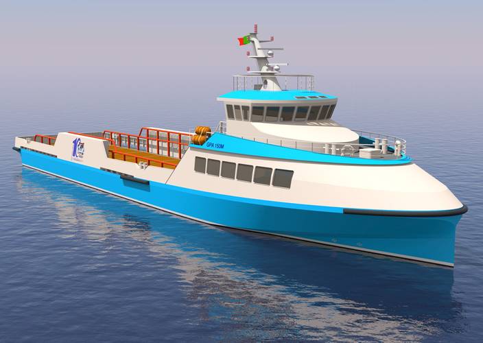 Guido Perla & Associates, Inc. (GPA) won a contract to deliver the Design Package and Class Approval Package for two GPA 150M FSVs.  The ships for Enterprise Shipping, will be built at Maritima de Ecologia S.A. de C.V., (Marecsa), in Mazatlán, Mexico.