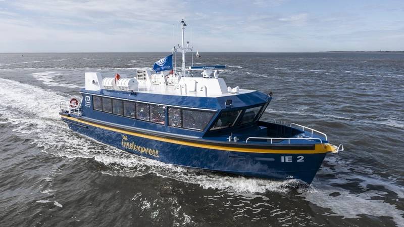 HamiltonJet’s latest innovation – the LTX waterjet – has moved from initial design to commercial reality, with the first LTX36 jets commissioned on a 20-m passenger ferry in The Netherlands.
Image courtesy HamiltonJet