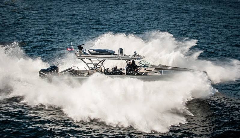 High speed craft with suspension seats. (Image credit: SAFE Boats & SHOXS)