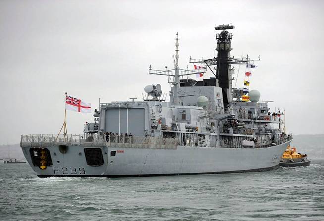 HMS Richmond (Photo: MOD)
