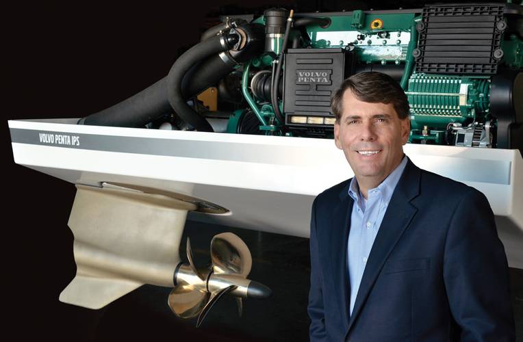 Ron Huibers, president of  Volvo Penta of the Americas