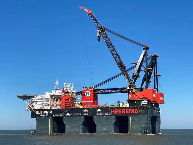 heerema crane vessel