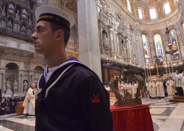 Jolly Nero 1st anniversary mass in Genoa (Courtesy Apostleship of the Sea)