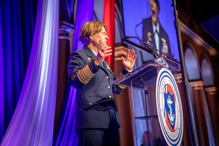 Adm. Linda Fagan. Photo courtesy Coast Guard Foundation