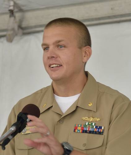 Lt. Cdr. Mark Blaszczyk (E.H. Lundquist photo)