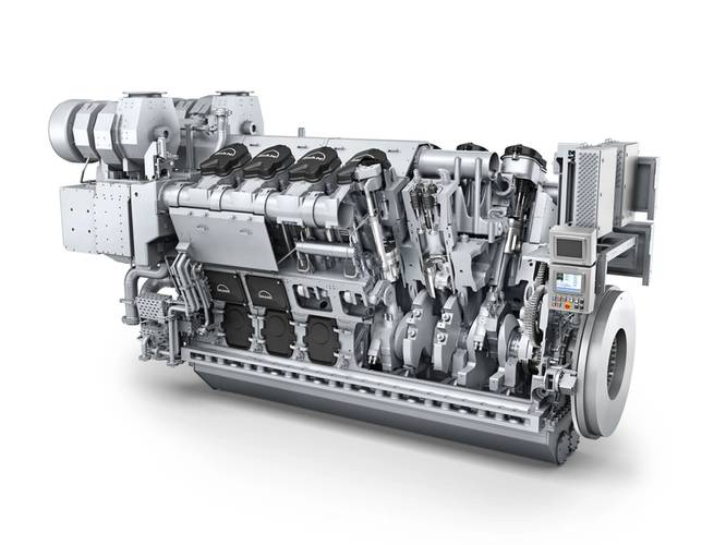 MAN 32/44CR engine (Image: MAN Diesel & Turbo)