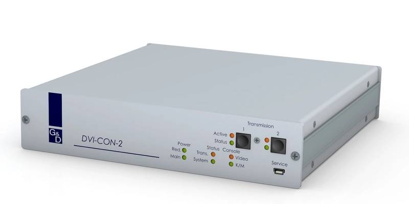 Maximum safety: in complex matrix installations in case of a system failure the CON-2 modules can automatically switch to a redundant cluster. (Image: G&D)