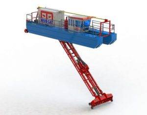 MC-275D auger dredge (Image: Mud Cat)