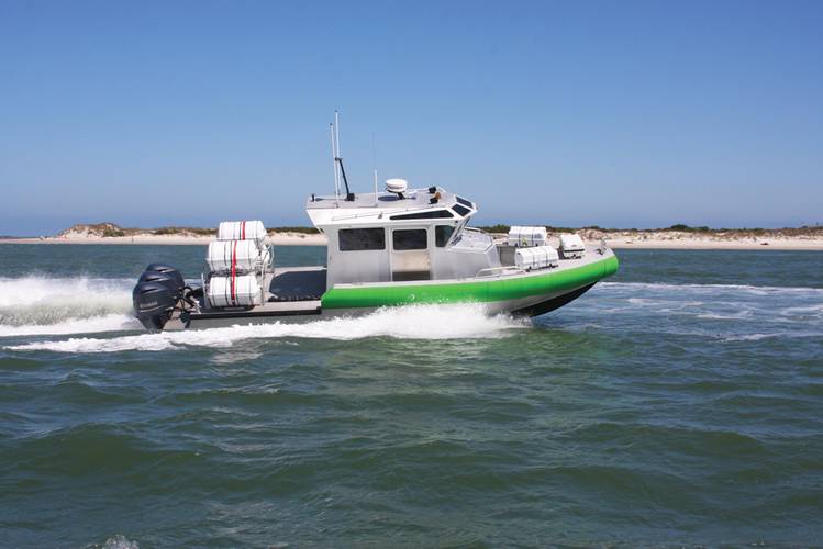 MetalCraft Marine’s Sentry 36 vessel