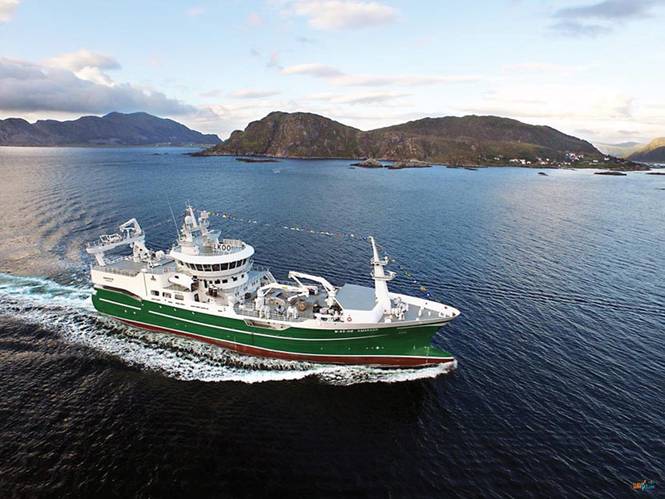 Modern Flagship The Havyard-built Smaragd, autumn 2015. (Photo: courtesy Havyard)