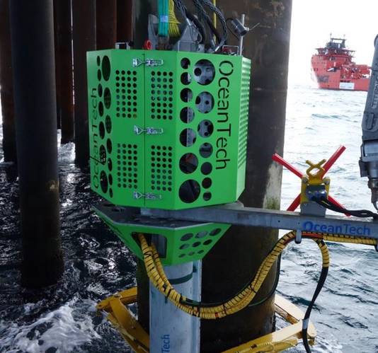 New tools: a subsea inspection, cleaning and repair module. Credit: OceanTech
