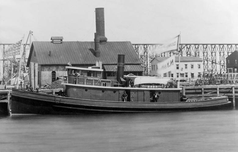 On April 30, 1891, NS delivered its first vessel, a tug named Dorothy (Photo: HII)