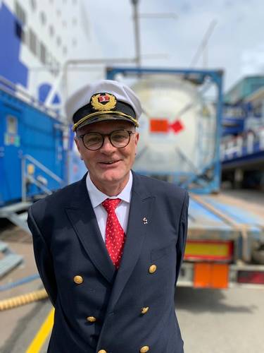 Peter Holm, Chief Engineer Stena Germanica. Photographer: Stena Line