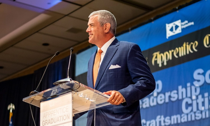 Philip Gunn Addresses the Class of 2019
Mississippi Speaker of the House, Philip Gunn. Photo by Derek Fountain/HII