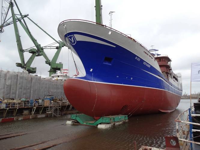 New Trawler Launched In Poland