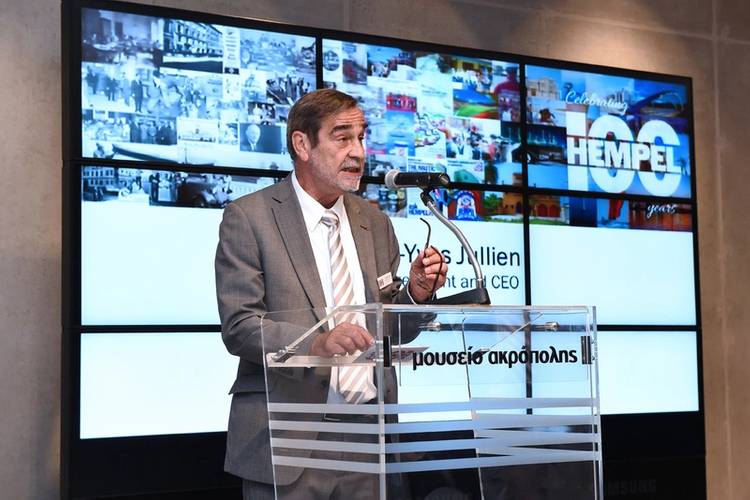 Pierre-Yves Jullien, Group President and CEO, Hempel (Photo: Hempel)