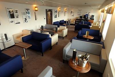 P&O Ferries Club Lounge is now available on all ships operating between Scotland and Northern Ireland
