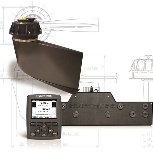 Products from Humphree’s fin, interceptor and trim systems (Image: Volvo Penta)