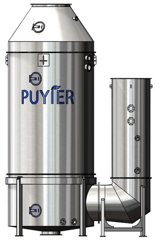 Puyier manufactures open, closed and hybrid scrubber systems in both I-type and U-type configuration. It has more than 70 references and 100 units on order (Image: Newport Shipping Group)