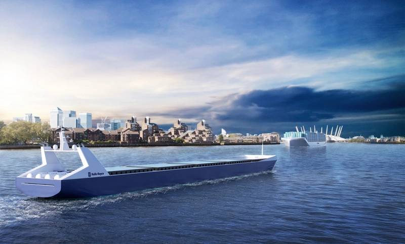 Remote controlled ship concepts (Image: Rolls-Royce)
