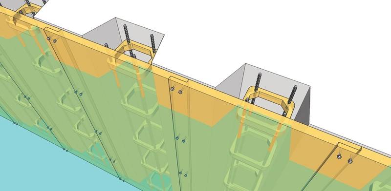 A new repair system specifically designed to repair corroded seawalls made of concrete or steel sheet pile, both above and below water, uses engineered FRP applications to offer fast, long-lasting and economical repair alternatives. These lightweight, easy-to-install materials ensure port infrastructure projects can be completed on time, within budget and with minimum disruption of ongoing service.