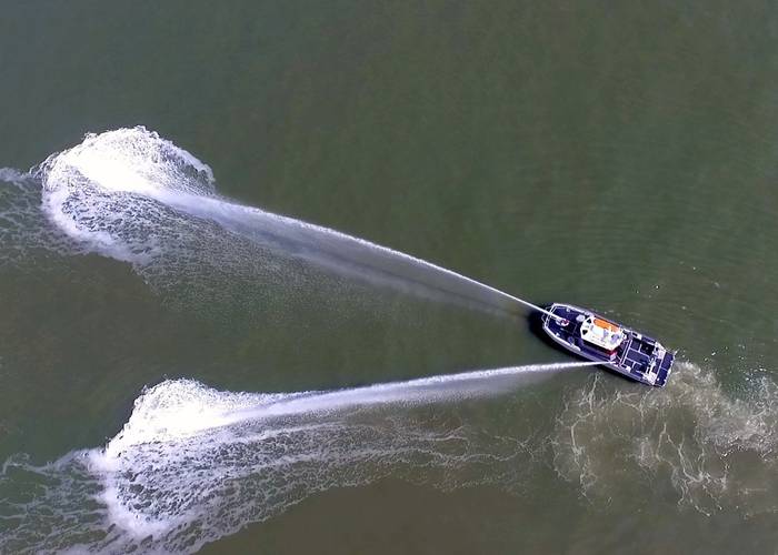 Fire Rescue Catamaran for the Bellingham Fire Department (Photo: Moose Boats)