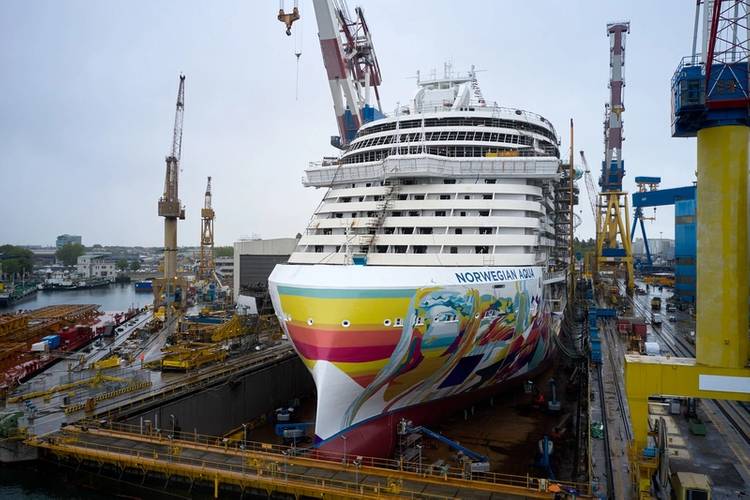 Image courtesy Norwegian Cruise Lines/Fincantieri