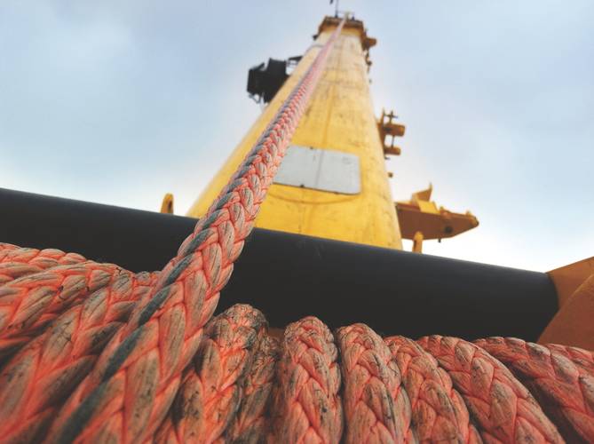 Samson and Manitowoc Announce KZ100 Synthetic Crane Hoist Line. (KZ100 is also featured in the image running across the top of this page)