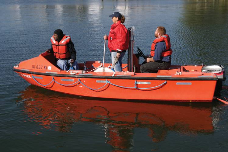 Chesapeake Marine Training Institute offers a survival craft course for mariners who wish to obtain an endorsement as Lifeboatman Limited for vessels not equipped with lifeboats.