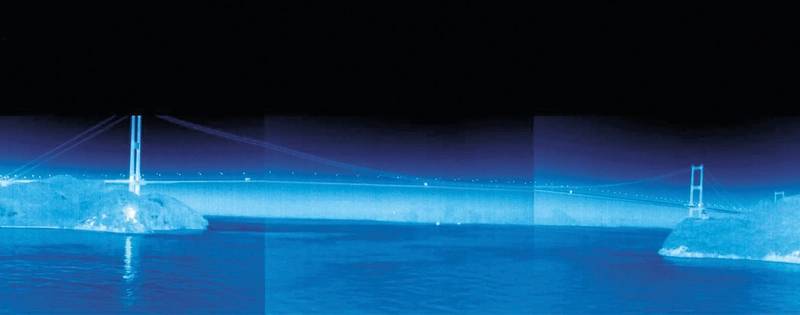 A screenshot demonstrating how the system turns night into day, taken from the trial aboard Sunflower Gold (Image: Rolls-Royce)