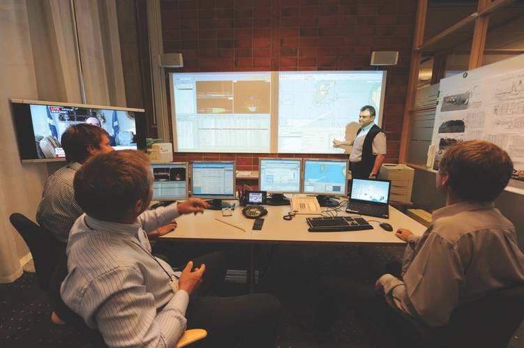 Seamless Connectivity between ship and shore, to monitor systems and identify problems before they result in a breakdown, is core to the future of class. (Image: DNV GL)