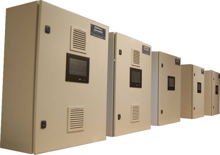 A bank of Servowatch Remote Terminal Units (Image: Servowatch)