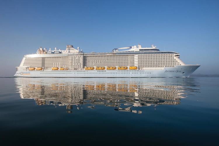 Top 5 Ships of 2015: Cruise Ship Anthem of the Seas (Photograph: Royal Caribbean Cruises, Ltd.)