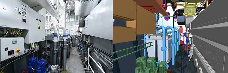 Side by side view of Sanmars design and realized production. (Image: Sanmar)