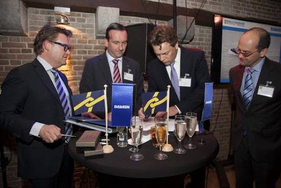 Signing ceremony: Photo credit Multraship