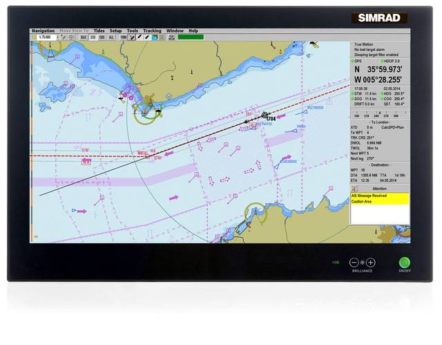 Simrad MARIS900 ECDIS (Photo: Navico)