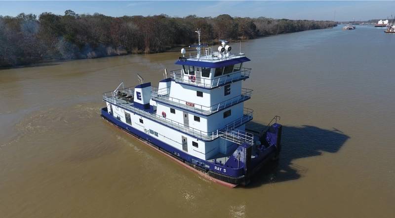 SubChapter M-Compliant Pushboat Ray S delivered to Enterprise Marine Services.