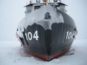 In just 44 days, the Surface Forces Logistics Center restored an incapacitated Coast Guard asset to a fully functional ice-breaking tug. U.S. Coast Guard photo.