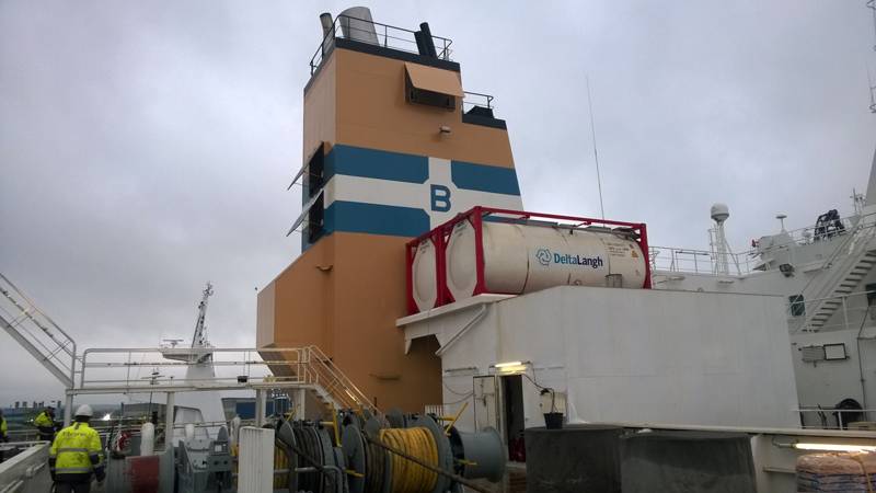 The system installation was done within a 14 days docking/off-hire period. (Photo: DeltaLangh)