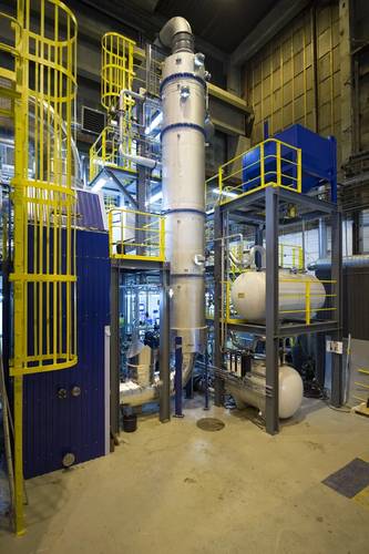 Testing the inline at the Alfa Laval Test and Training Center Aalborg, Denmark (Photo: Alfa Laval)