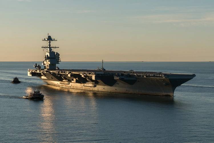 The first-of-class Gerald R. Ford (CVN 78) is the U.S. Navy’s newest aircraft carrier (Photo: Matt Hildreth/HII)