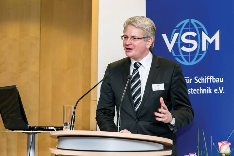 ”The German shipbuilding can score points with all what is complex, where customers have high requirements and where they are willing to pay a higher price because they depend on that everything works well.”  Reinhard Lüken,  GM Director, VSM