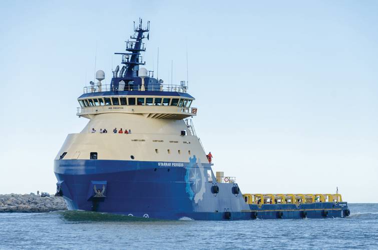 The next generation of Platform Supply Vessels equipped with GE Power Conversion’s dynamic positioning and vessel automation technologies.  (Photo: GE Power Conversion: GEPCPR192, © Mariane Martins Nass)