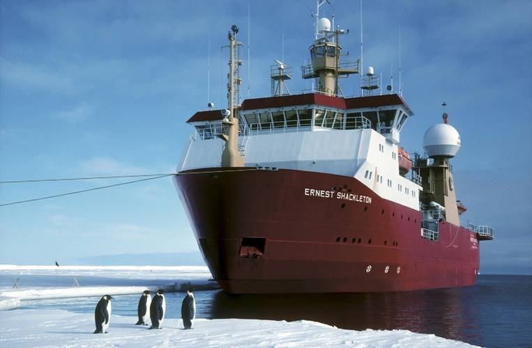 The operational success of the 1995-built RRS Ernest Shackleton is an exemplar of the Ecospeed coating’s performance (Image: Subsea Industries)