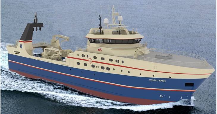 The ST-118 is for the Greenland ship owner Sikuaq Trawl A/S and Christensen family.