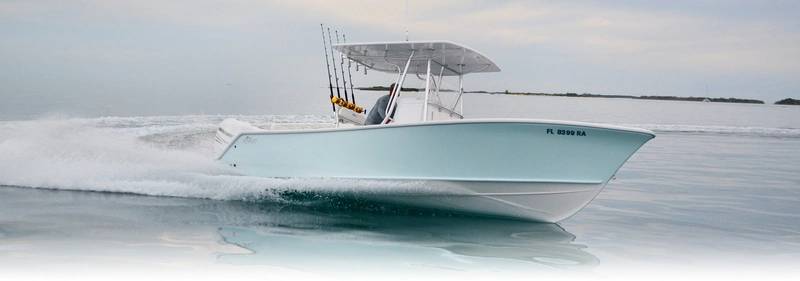 The Stuart Boatworks 27 was a gamechanger for Ocean5, on display first at the Miami International boat show this year. Image Courtesy Ocean 5 Naval Architects.